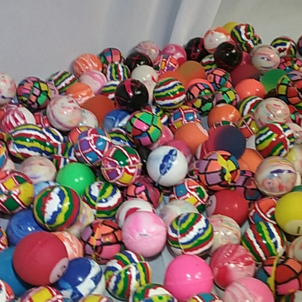 242 RUBBER MINI BALLS - Picture 7 of 8